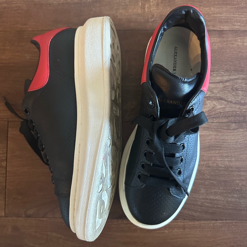 Alexander McQueen Oversized Platform Low-Top Sneakers